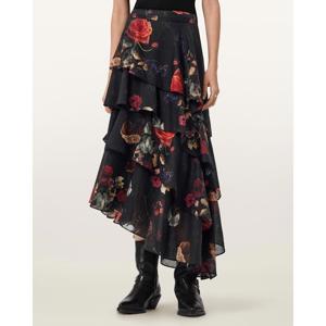 AllSaints Caya Floral Maxi Skirt